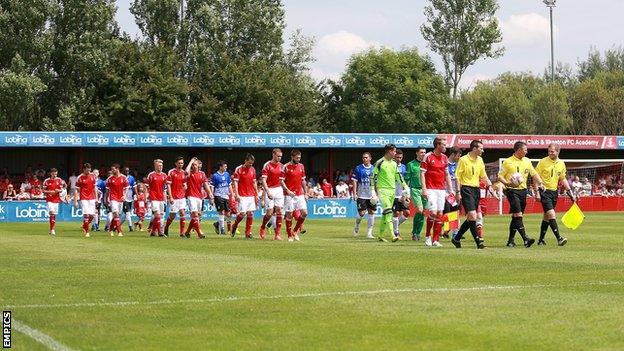 Ilkeston Town v Nottingham Forest