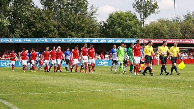 Ilkeston Town v Nottingham Forest