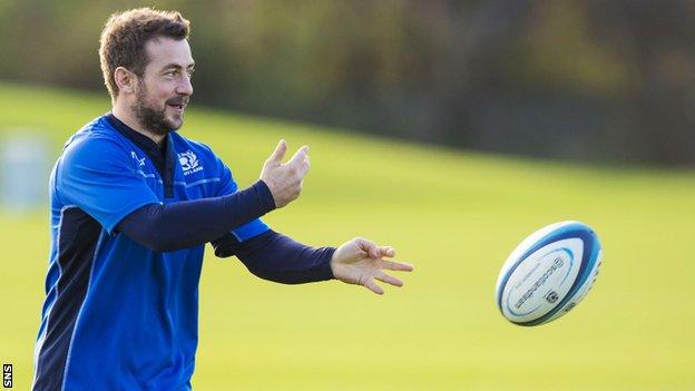 Scotland scrum-half Greig Laidlaw