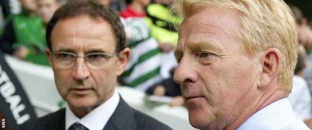 Martin O'Neill and Gordon Strachan