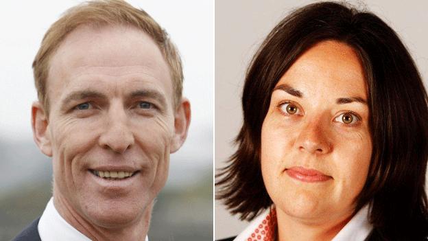 Jim Murphy and Kezia Dugdale