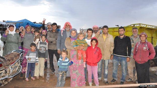 Kurds in Kobane (October 2014)