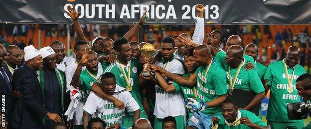 Nigeria won 2013 Africa Cup of Nations