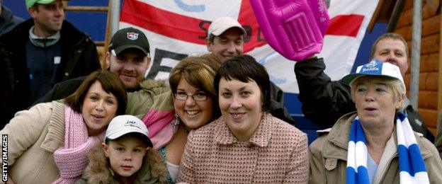 Chasetown fans in 2005