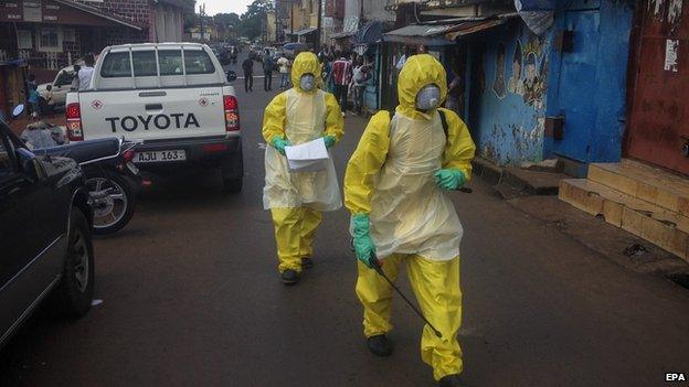 Medics in Sierra Leone