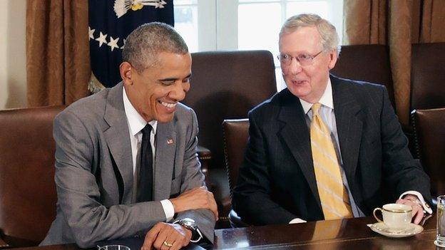 Obama and McConnell