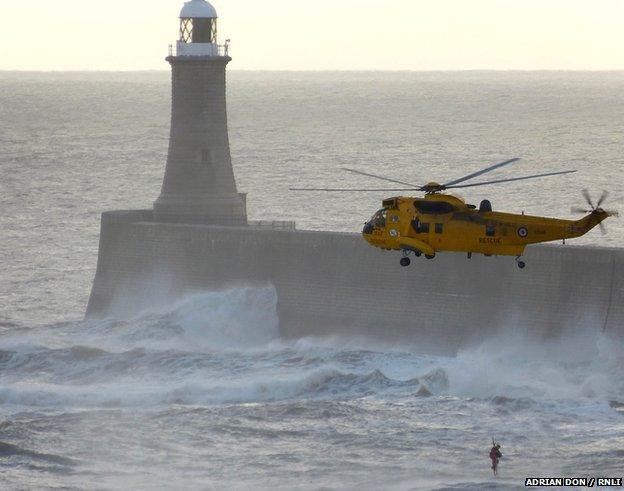 Pier rescue