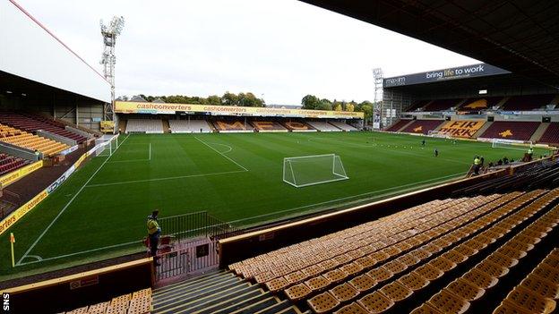 Motherwell's Fir Park stadium