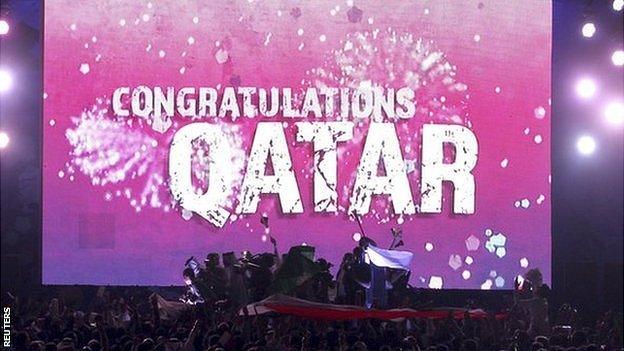 Qatar celebrates its successful bid