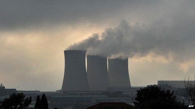 A power station in South Africa