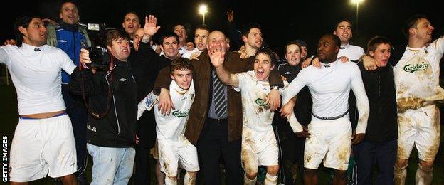 Havant and Waterlooville celebrate