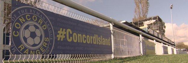 Concord Rangers' Thames Road ground