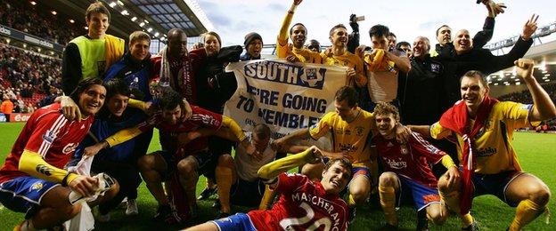 Havant and Waterlooville celebrate