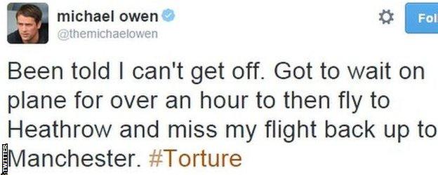 Michael Owen on Twitter