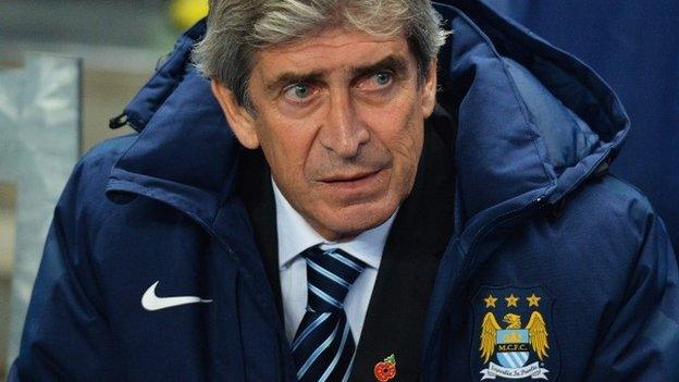 Manuel Pellegrini, Manchester City manager