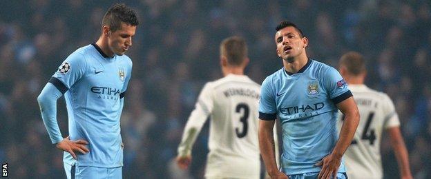 Stefan Jovetic and Sergio Aguero