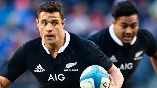 New Zealand fly-half Dan Carter