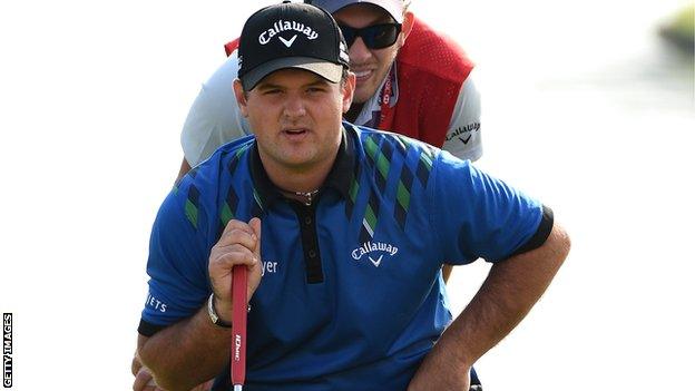 Patrick Reed in Shanghai