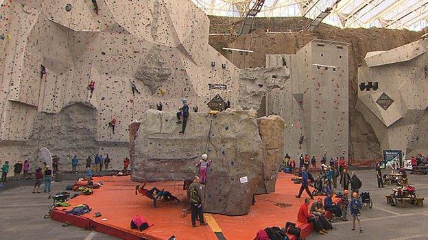 Edinburgh International Climbing Arena Ratho