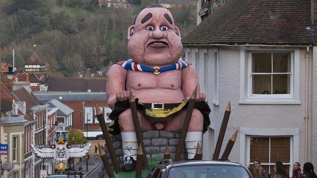 alex salmond effigy