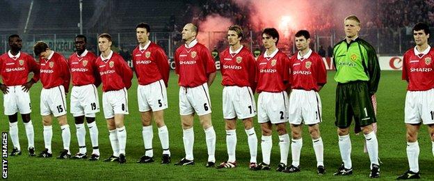 Manchester United 1999 team