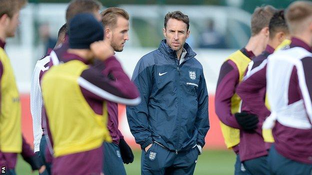 England Under-21 manager Gareth Southgate