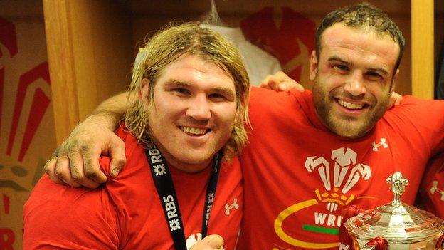 Richard Hibbard and Jamie Roberts