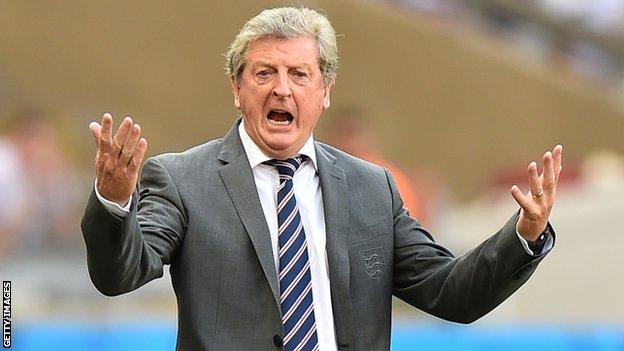 England boss Roy Hodgson