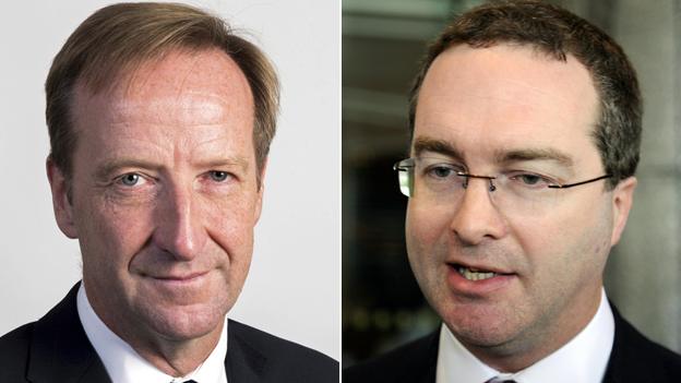 Alex Younger and Robert Hannigan