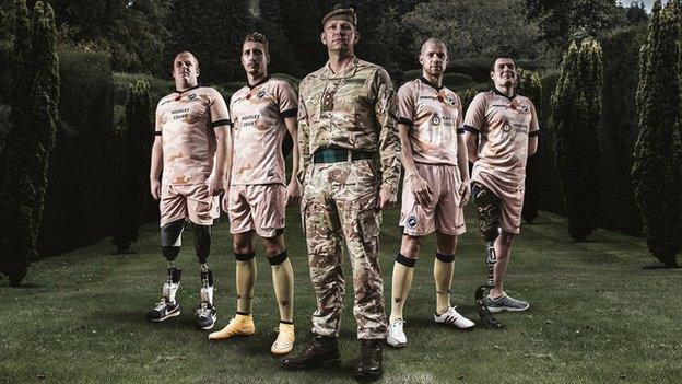 Millwall, football, army