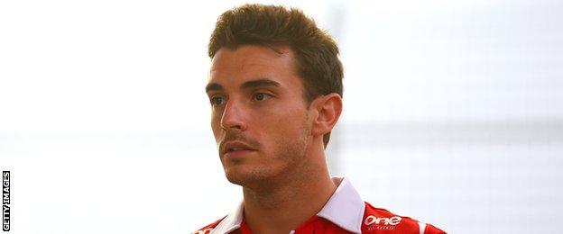 Jules Bianchi of Marussia