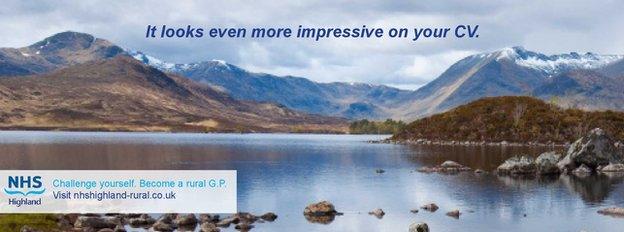 NHS Highland advert