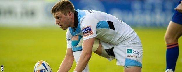 Glasgow Warriors fly-half Finn Russell