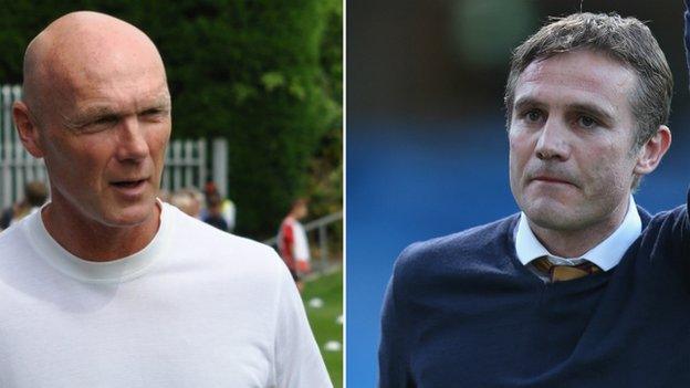 Neil Aspin and Phil Parkinson