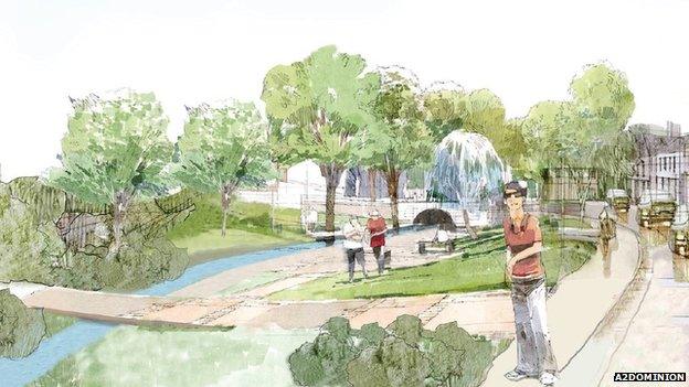 Bicester eco-town artist's impression