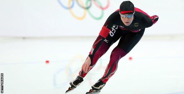 German speed skater Claudia Pechstein