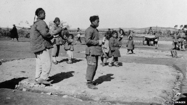 Chinese workers in World War One
