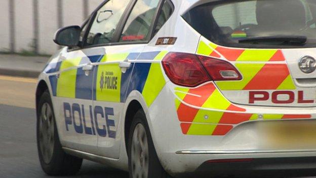 South Yorkshire Police car