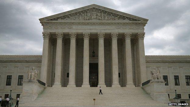 US Supreme Court in Washington DC, seen on 20 August 2014