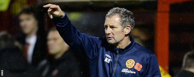 Motherwell caretaker Kenny Black