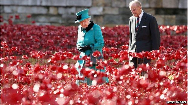 The Queen and Duke of Edinburgh