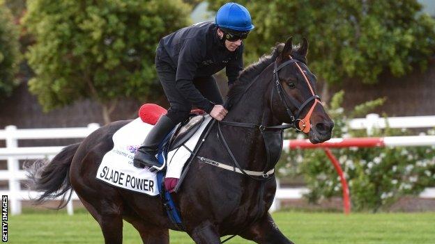 Slade Power in training