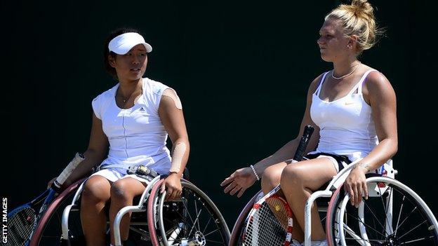 Yui Kamiji and Jordanne Whiley