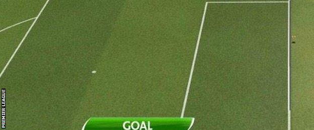 Goalline technology confirmed Gary Cahill's opener had crossed the line