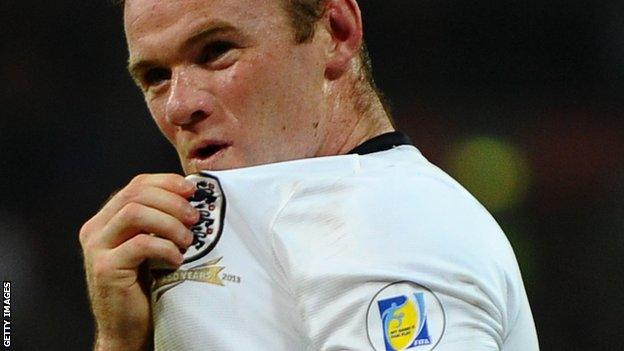 England's Wayne Rooney