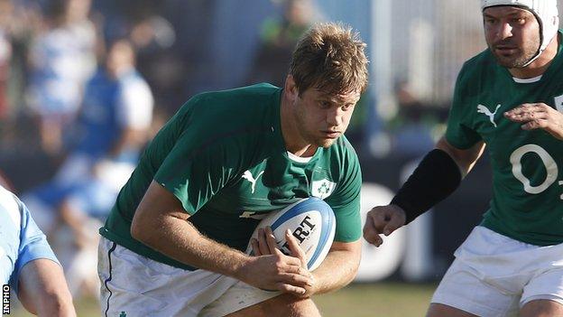 Chris Henry and Rory Best