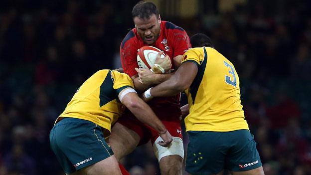 Jamie Roberts tackled