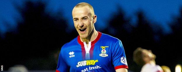 James Vincent settles the game for Caley Thistle