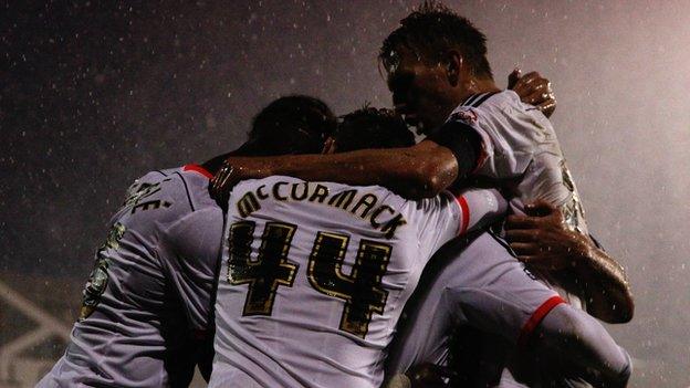 Fulham celebrate