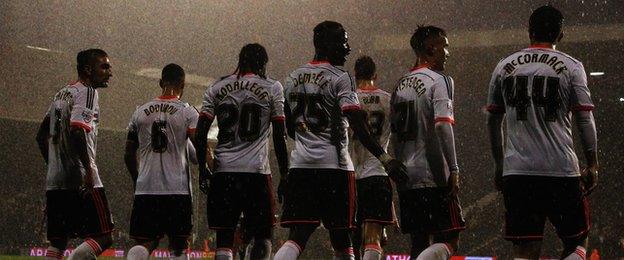 Fulham celebrate